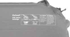 Outwell Sleepin Single 7.5 Zelfopblaasbare Slaapmat - Zwart -Uitrusting Voor Buiten 1068 1900 5709388119490 sleepin single 7.5 cm feature photo6