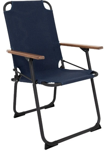 Bo-Camp Industrial Bushwick klapstoel - Blauw - XL Bo-Camp Industrial Bushwick Klapstoel - Blauw - XL -Uitrusting Voor Buiten 1211884 1 1