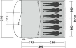 Easy Camp Edendale 600 Tunneltent 6 Persoons - Grijs 14 Easy Camp Edendale 600 Tunneltent 6 Persoons - Grijs -Uitrusting Voor Buiten 1278 1900 88606f57 e3cb 4c30 8898 4536f255e167 1280x960
