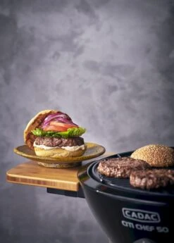 CADAC Citi Chef 50 Gasbarbecue - Zwart -Uitrusting Voor Buiten 1900 1357 citi chef 50 food 2