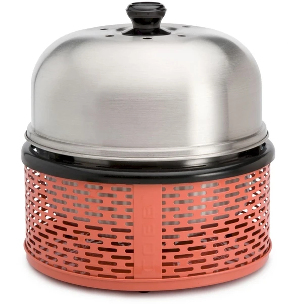 Cobb Pro houtskoolbarbecue - Zalmrood Cobb Pro Houtskoolbarbecue - Zalmrood -Uitrusting Voor Buiten 1900 1900 cobb pro zalmrood