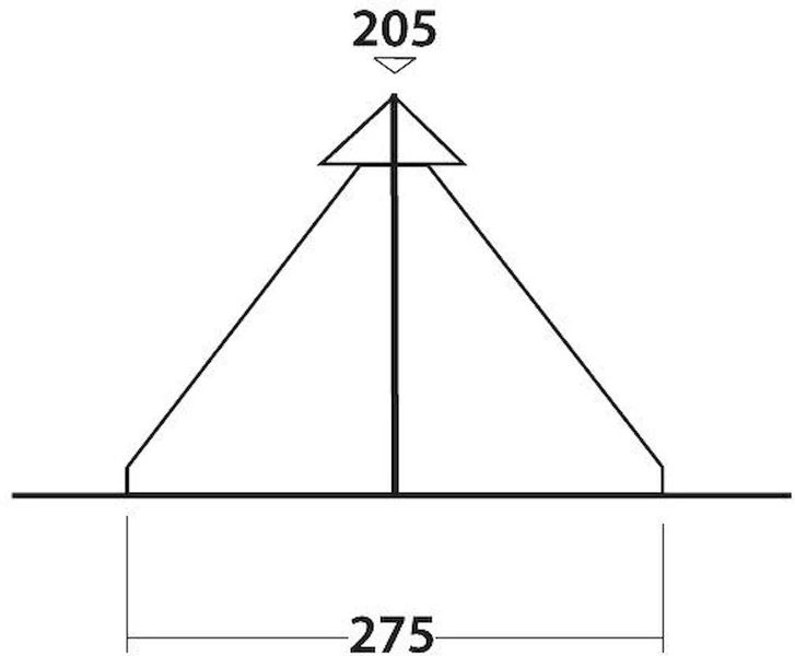 Easy Camp Bolide 400 tipitent - 4 personen Easy Camp Bolide 400 Tipitent - 4 Personen -Uitrusting Voor Buiten 900 1090 plattegrond bolide 3