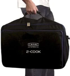 CADAC 2-Cook Pro Deluxe - 2-pits Kooktoestel -Uitrusting Voor Buiten 900 1200 2 cook carry bag
