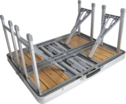 Bo-Camp 136 X 85 Inklapbare Picknicktafel - Bamboe 9 Bo-Camp 136 X 85 Inklapbare Picknicktafel - Bamboe -Uitrusting Voor Buiten 900 1350 1404800 05