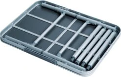 Bo-Camp 70 X 60 Campingtafel - Grijs -Uitrusting Voor Buiten 900 1358 1404388 03