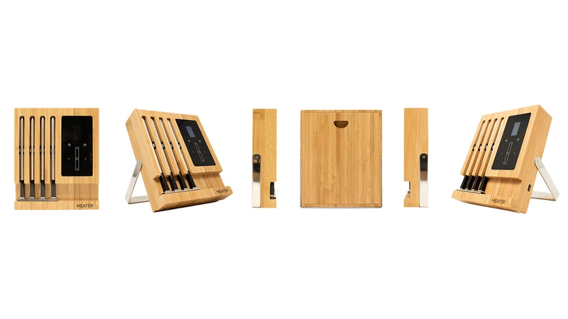 MEATER block met 4 draadloze thermometers MEATER Block Met 4 Draadloze Thermometers -Uitrusting Voor Buiten block 360