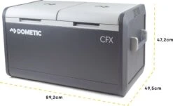 Dometic CFX3 75DZ Compressor Koelbox - 74 Liter -Uitrusting Voor Buiten dometic cfx3 75dz compressor koelbox 65 liter 1
