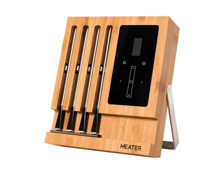 MEATER block met 4 draadloze thermometers MEATER Block Met 4 Draadloze Thermometers -Uitrusting Voor Buiten right angle front stand